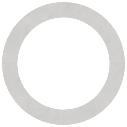 Anello piatto per albero Argento Ø90 / 120 cm