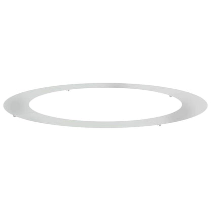 Anello piatto per albero Argento Ø90 / 120 cm Acciaio zincato