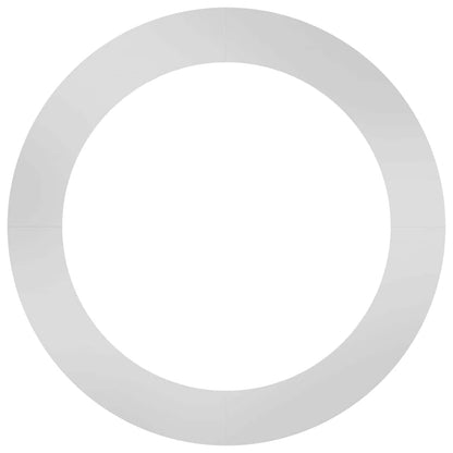 Anello piatto per albero Argento Ø90 / 120 cm Acciaio zincato