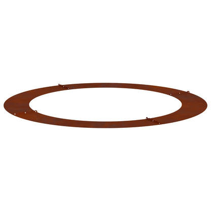 adatto per Anello d'Albero Piatto Marrone Ø90 / 120 cm | homemem39