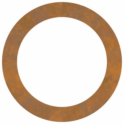 adatto per Anelli d'Albero Piatto 5 pcs Marrone Ø90 / 120 cm