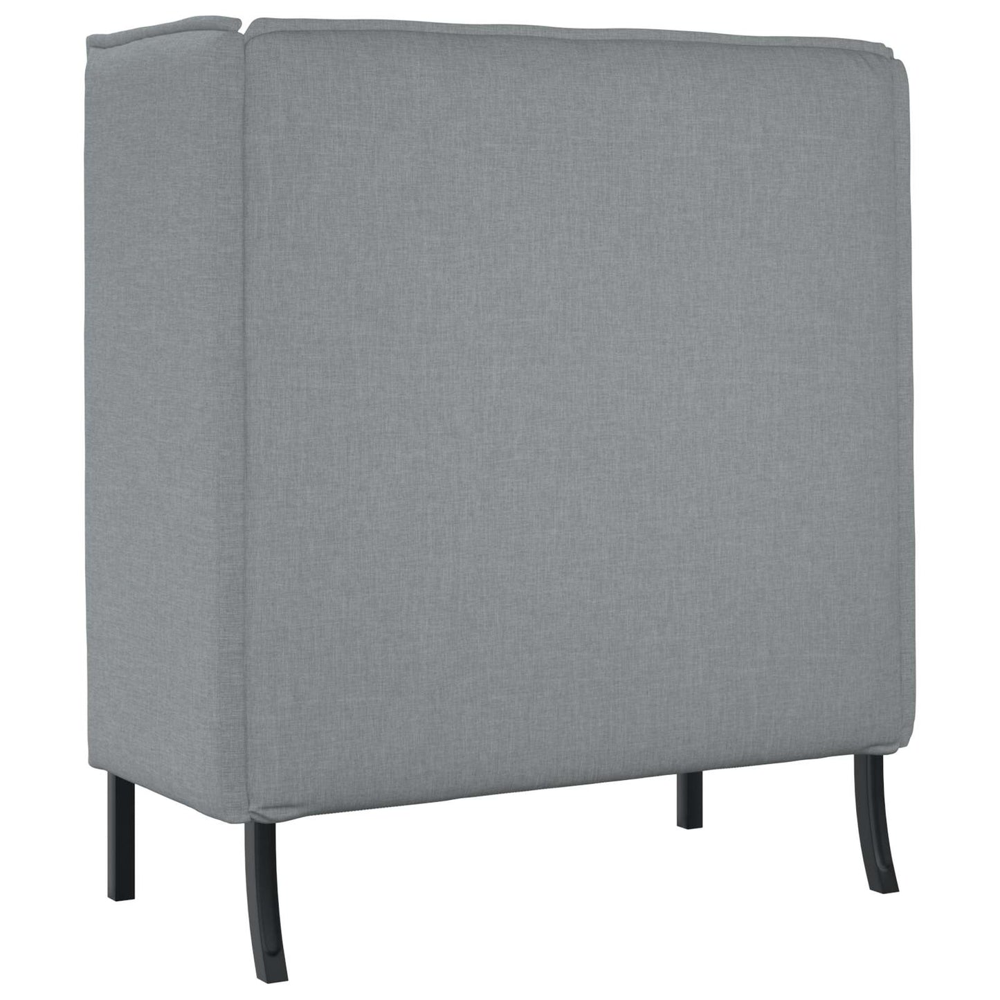 Divano alto 101cm Grigio chiaro Tessuto | homemem39