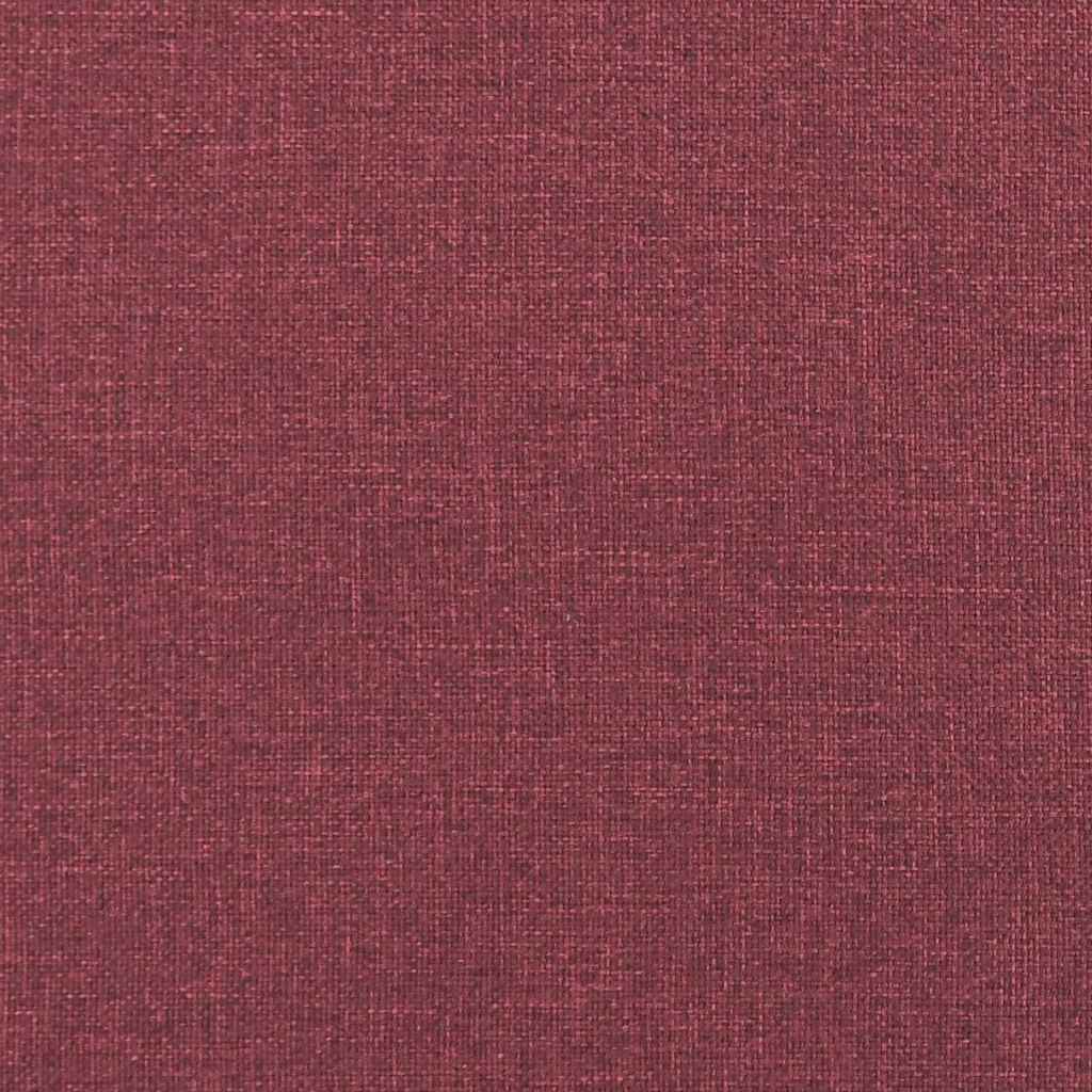 Divano alto Rosso vino 109 x 56 x 121 cm Tessuto