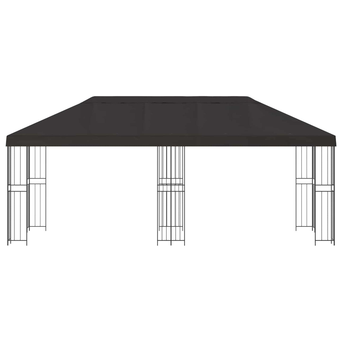 Gazebo con pareti laterali 6 x 3 m Antracite | homemem39