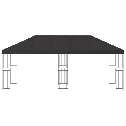 Gazebo con pareti laterali 6 x 3 m Antracite | homemem39