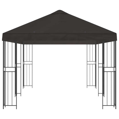 Gazebo con pareti laterali 6 x 3 m Antracite | homemem39