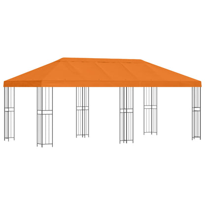 Gazebo con pareti laterali 6 x 3 m Arancione | homemem39