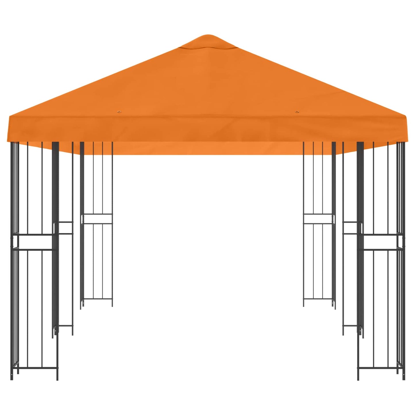 Gazebo con pareti laterali 6 x 3 m Arancione | homemem39