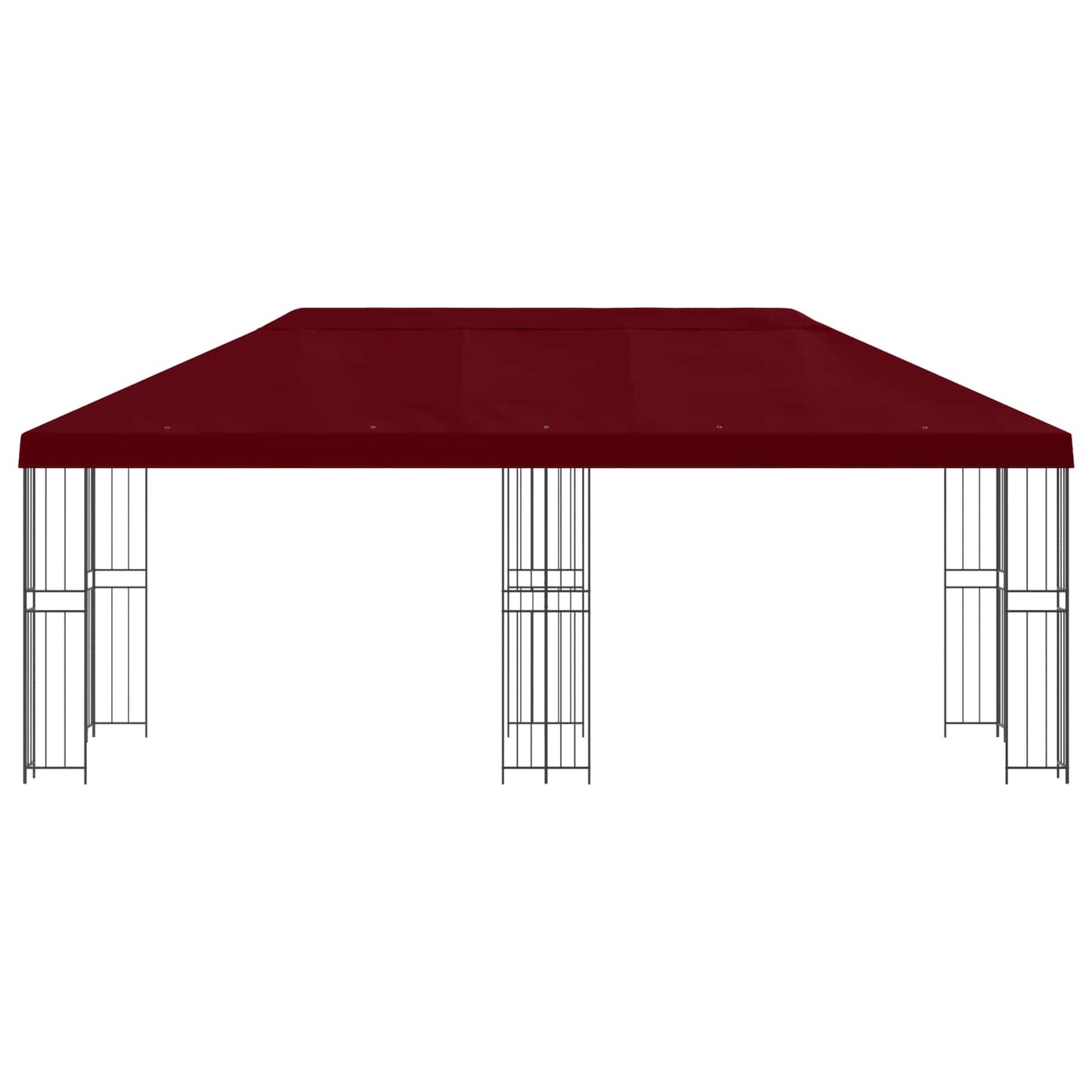 Gazebo con pareti laterali 6 x 3 m Borgogna | homemem39