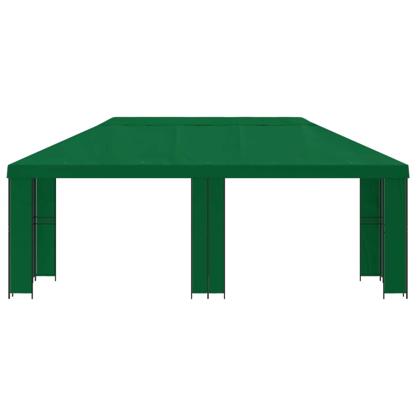 Gazebo da giardino 6 x 3 m Verde Poliestere e Acciaio 190