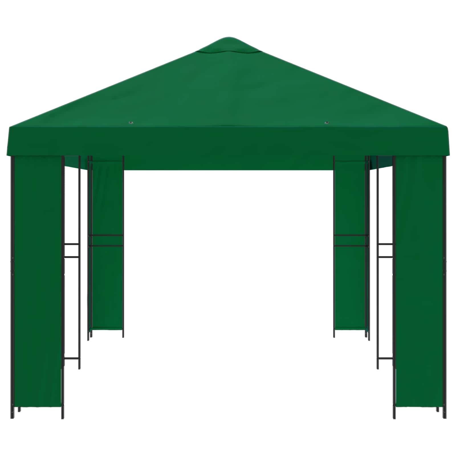 Gazebo da giardino 6 x 3 m Verde Poliestere e Acciaio 190 | homemem39