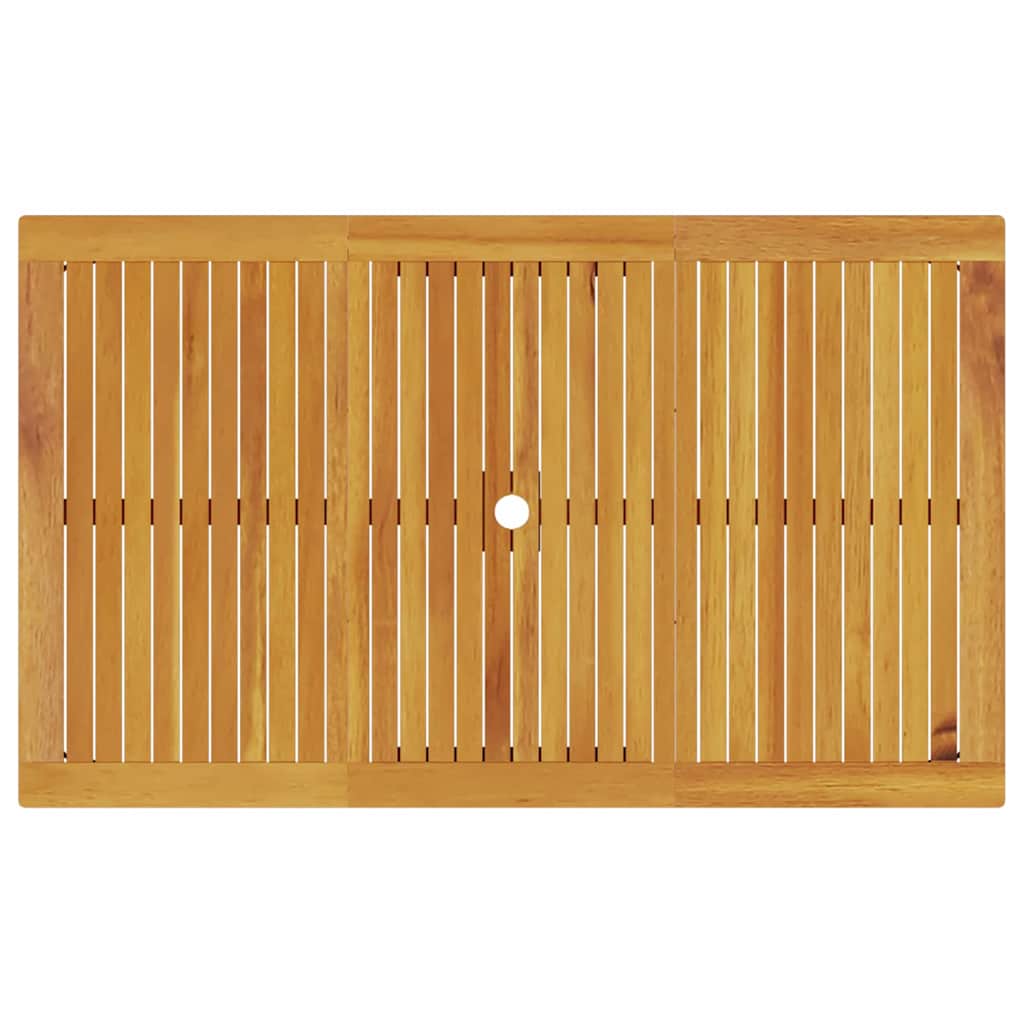 Set da Pranzo per Giardino 5 pcs Marrone - homemem39