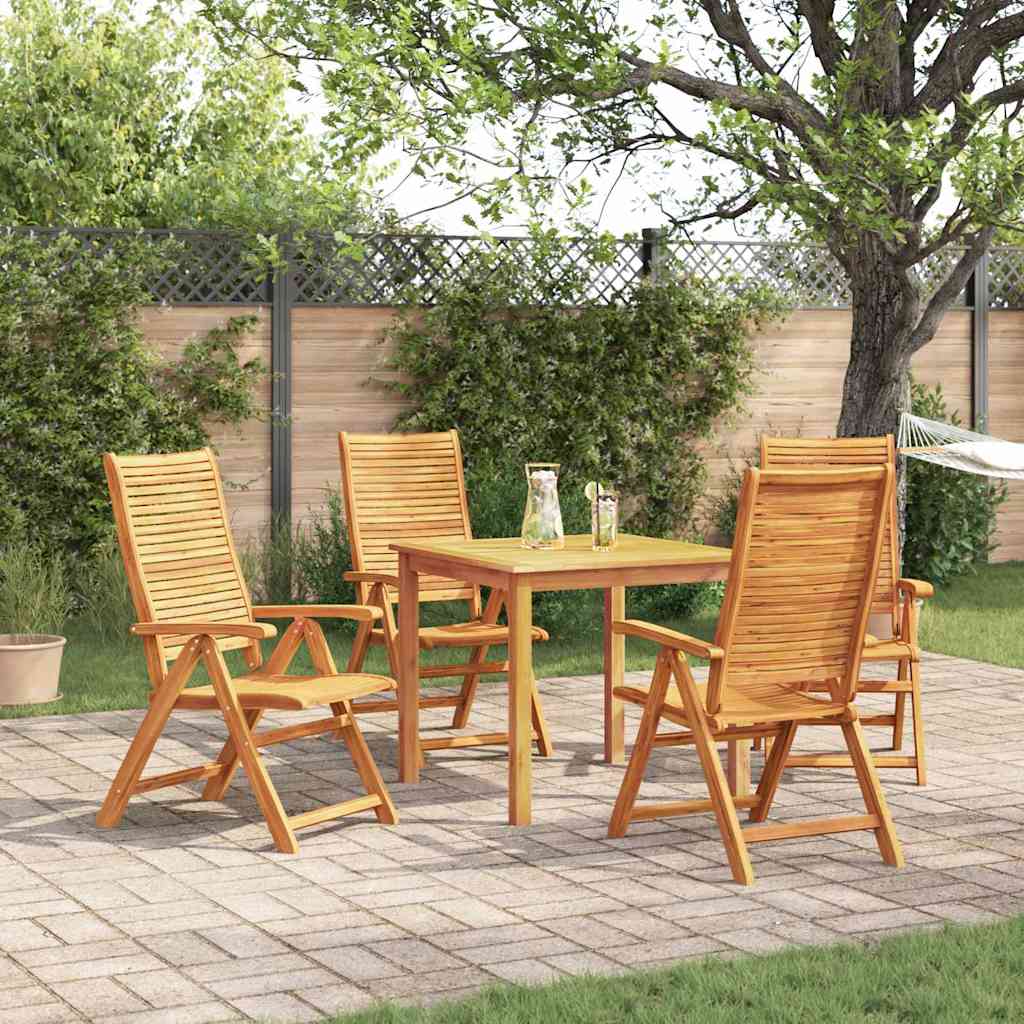 Set da Pranzo per Giardino 5 pcs Marrone