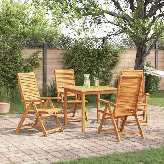 Set da Pranzo per Giardino 5 pcs Marrone