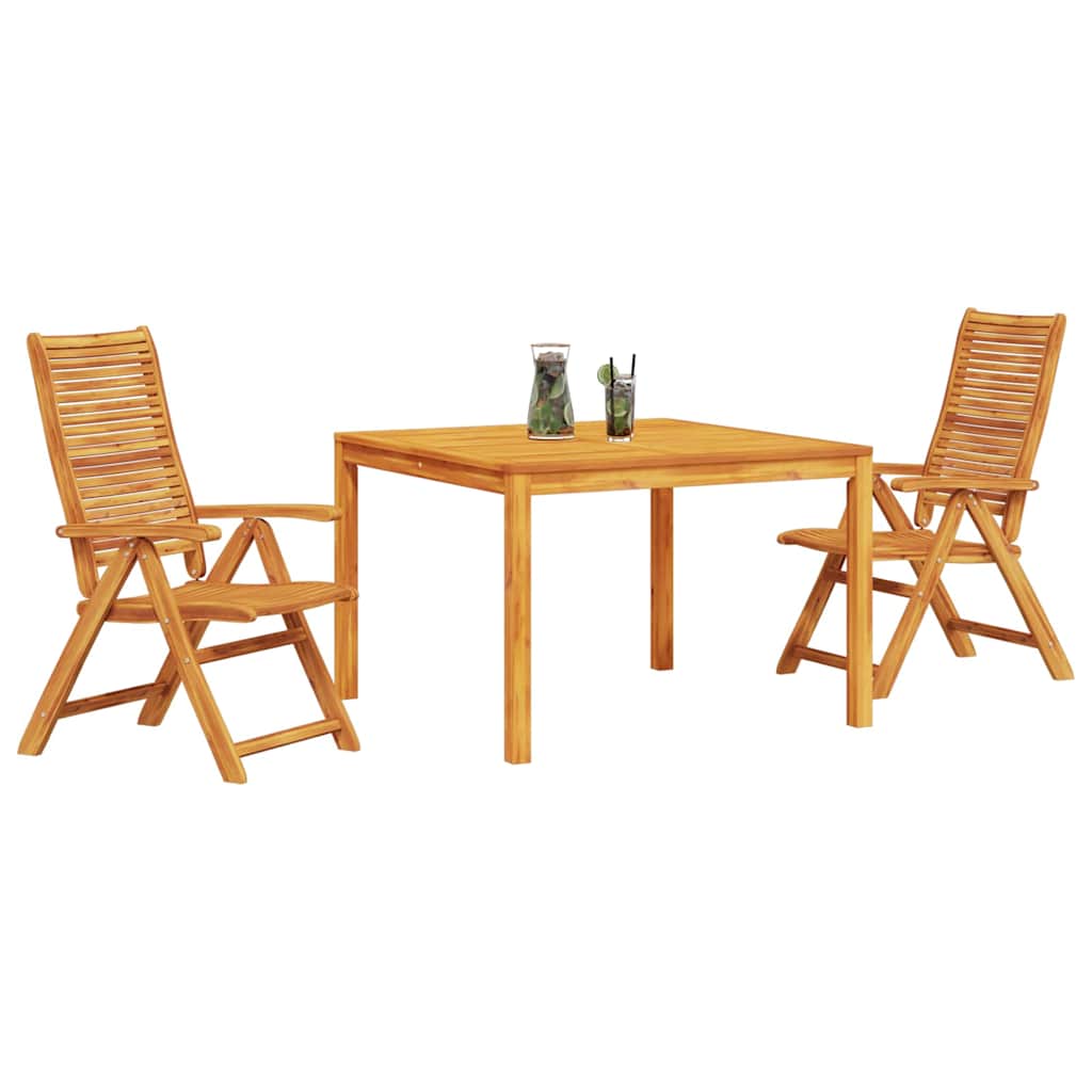 Set da Pranzo per Giardino 3 pcs Marrone | homemem39