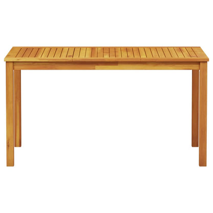 Set da Pranzo per Giardino 7 pcs Marrone | homemem39