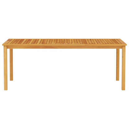 Set da Pranzo per Giardino 7 pcs Marrone