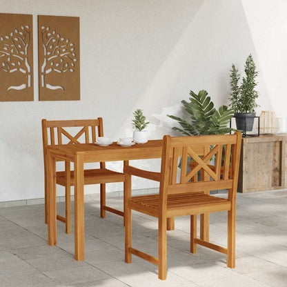 Set da Pranzo per Giardino 3 pcs Marrone | homemem39