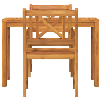 Set da Pranzo per Giardino 3 pcs Marrone | homemem39