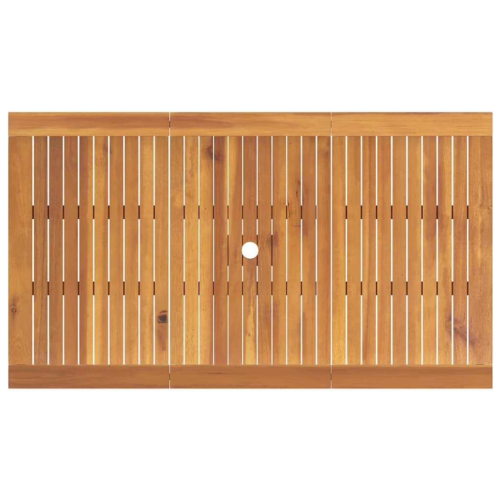 Set da Pranzo per Giardino 7 pcs Marrone | homemem39