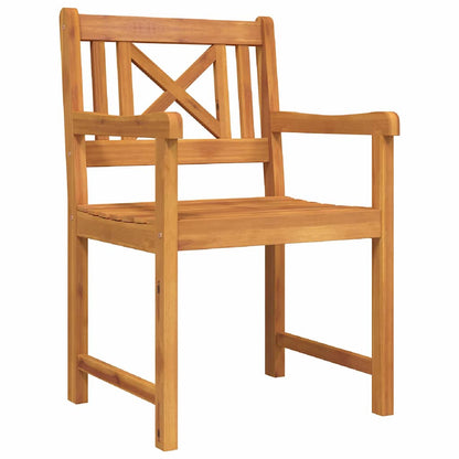 Set da Pranzo per Giardino 9 pcs Marrone