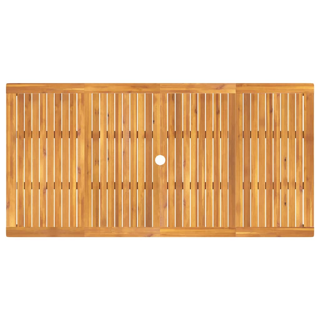 Set da Pranzo per Giardino 9 pcs Marrone