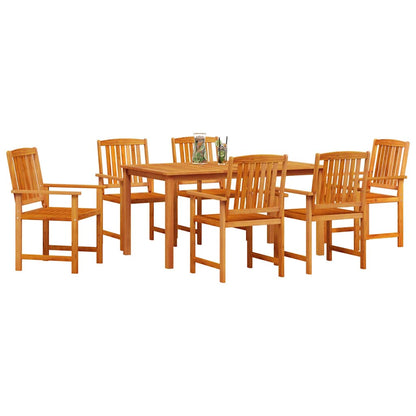 Set da Pranzo per Giardino 7 pz Marrone | homemem39