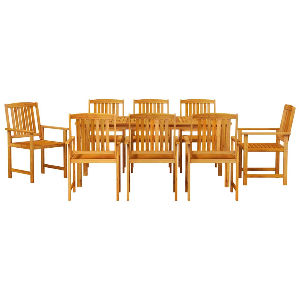 Set da Pranzo per Giardino 9 pcs Marrone | homemem39