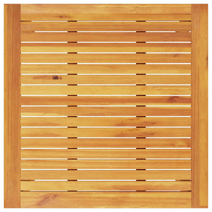 Set da Pranzo per Giardino 3 pz Marrone | homemem39