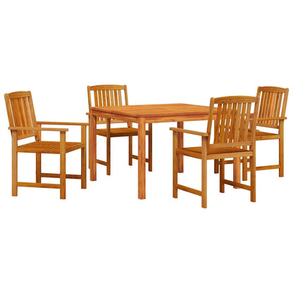 Set da Pranzo per Giardino 5 pcs Marrone | homemem39