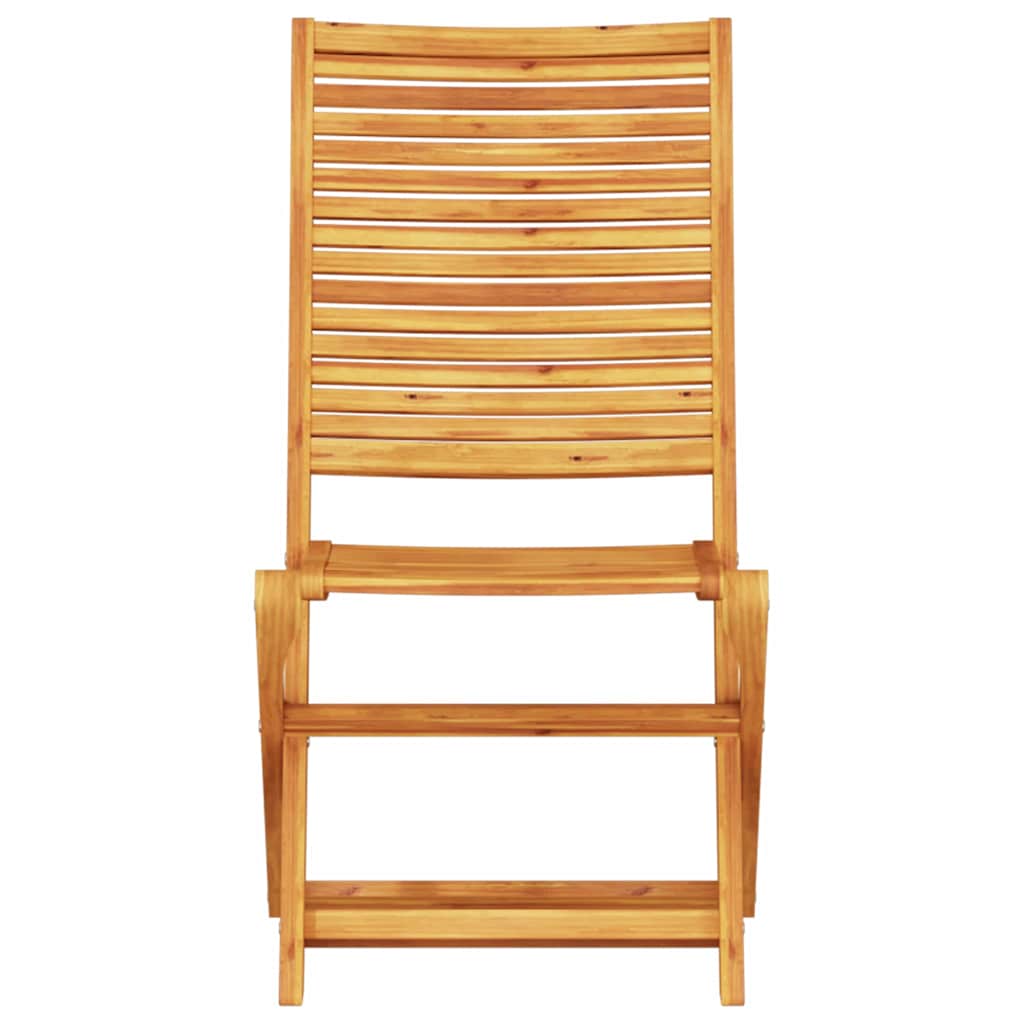 Set Bistro Pieghevole 3 pcs Marrone legno massello di acacia - homemem39