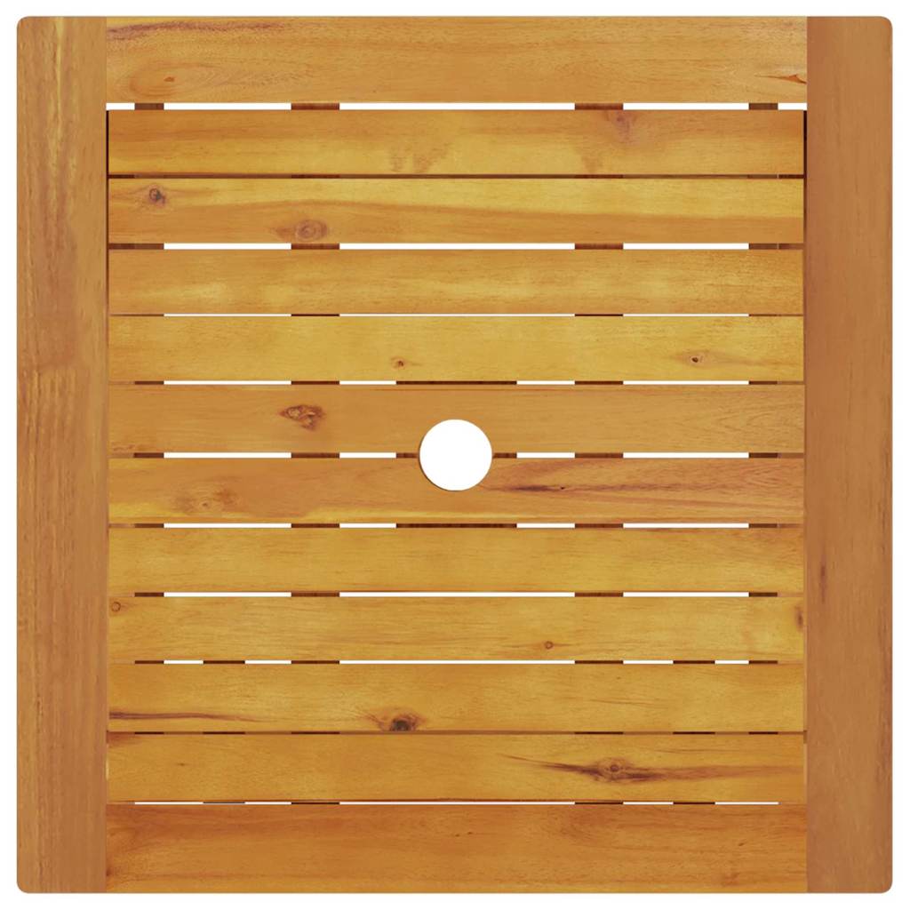 Set Bistro Pieghevole 3 pcs Marrone legno massello di acacia - homemem39