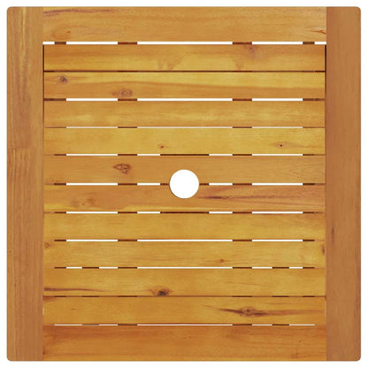 Set Bistro Pieghevole 3 pcs Marrone legno massello di acacia - homemem39