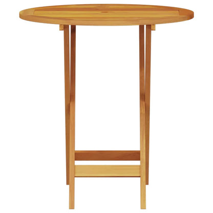 Set Bistro Pieghevole 3 pcs Marrone legno massello di acacia - homemem39