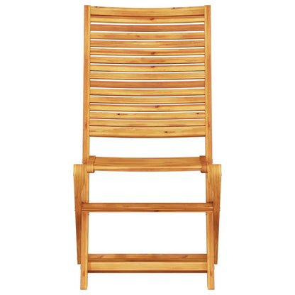 Set Bistro Pieghevole 3 pcs Marrone legno massello di acacia - homemem39