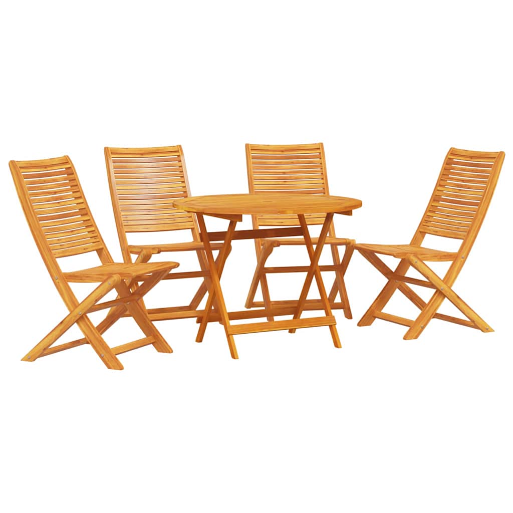 Set da Pranzo per Giardino 5 pcs Marrone | homemem39