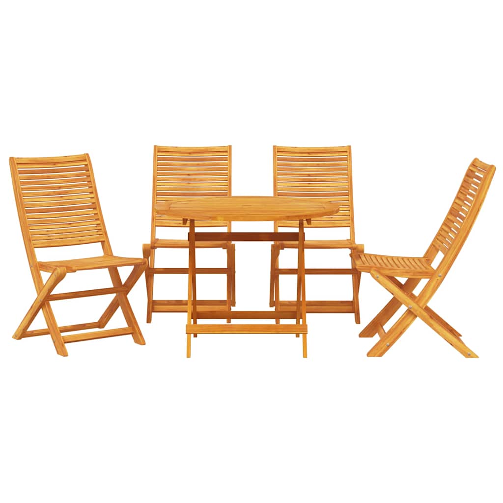 Set da Pranzo per Giardino 5 pcs Marrone | homemem39