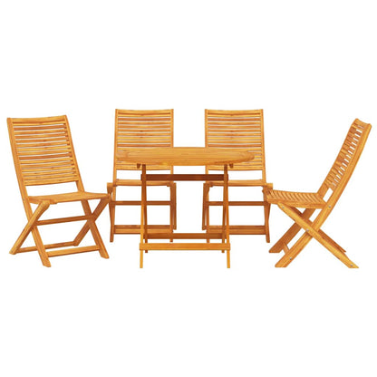Set da Pranzo per Giardino 5 pcs Marrone | homemem39