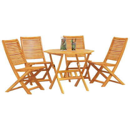 Set da Pranzo per Giardino 5 pcs Marrone | homemem39