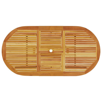 Set da Pranzo per Giardino 5 pz Marrone | homemem39