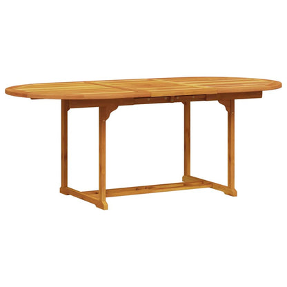 Set da Pranzo per Giardino 7 pcs Marrone | homemem39