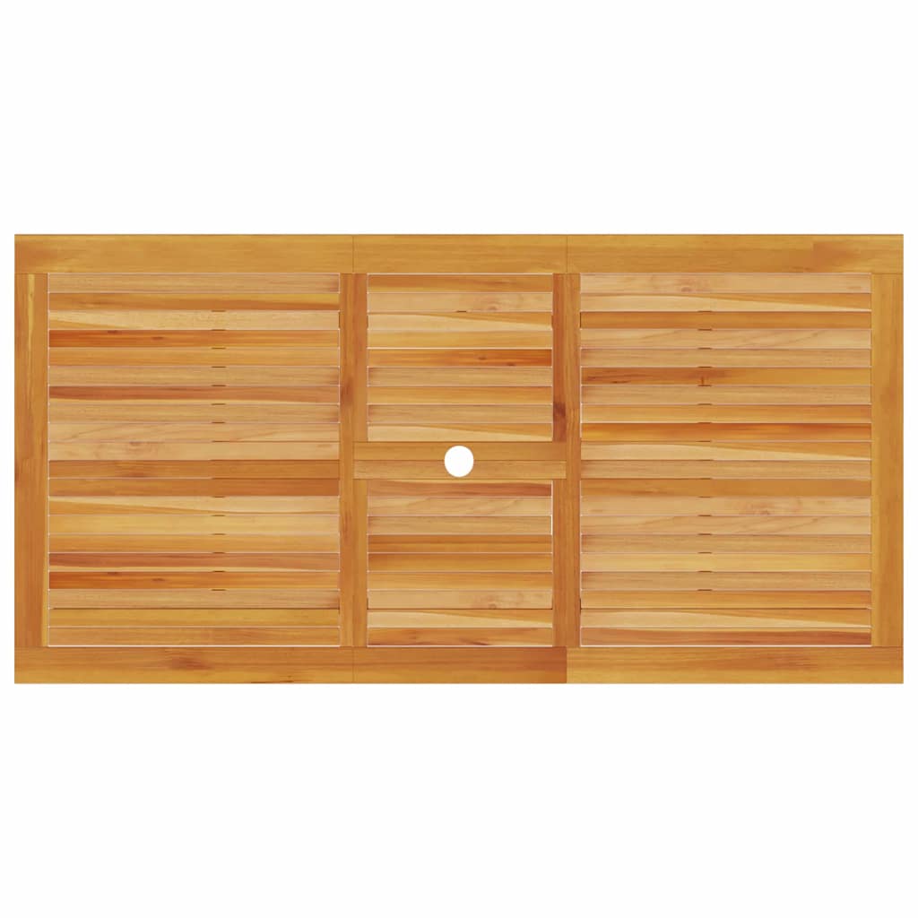 Set da Pranzo per Giardino 7 pcs Marrone | homemem39