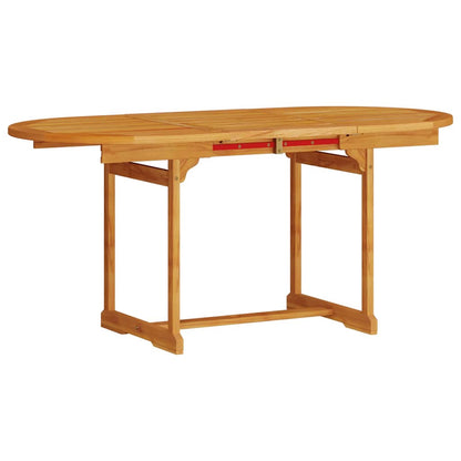 Set da Pranzo per Giardino 7 pcs Marrone | homemem39