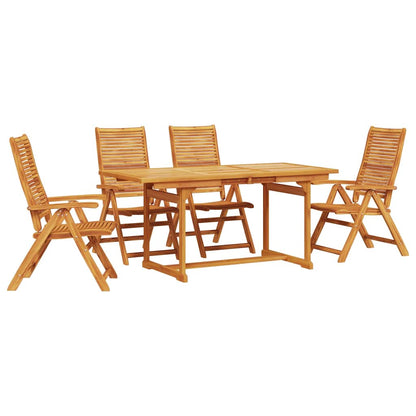Set da Pranzo per Giardino 5 pcs Marrone | homemem39