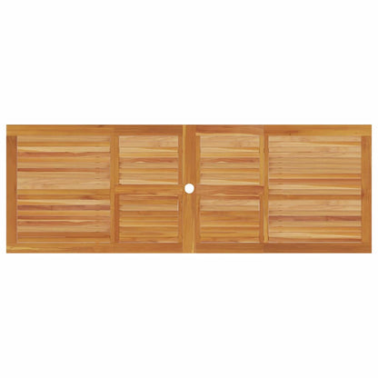 Set da Pranzo per Giardino 7 pcs Marrone | homemem39