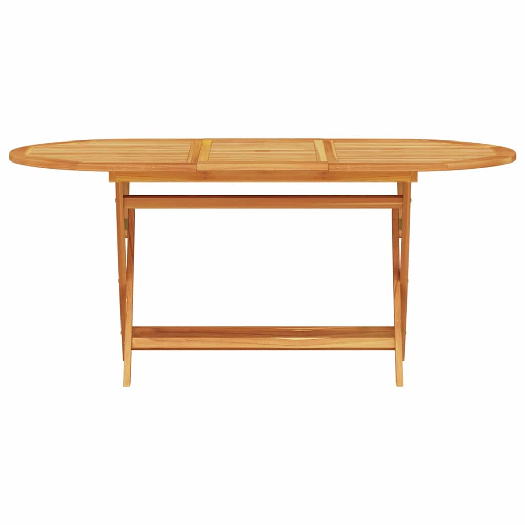 Set da Pranzo per Giardino 5 pcs Marrone - homemem39