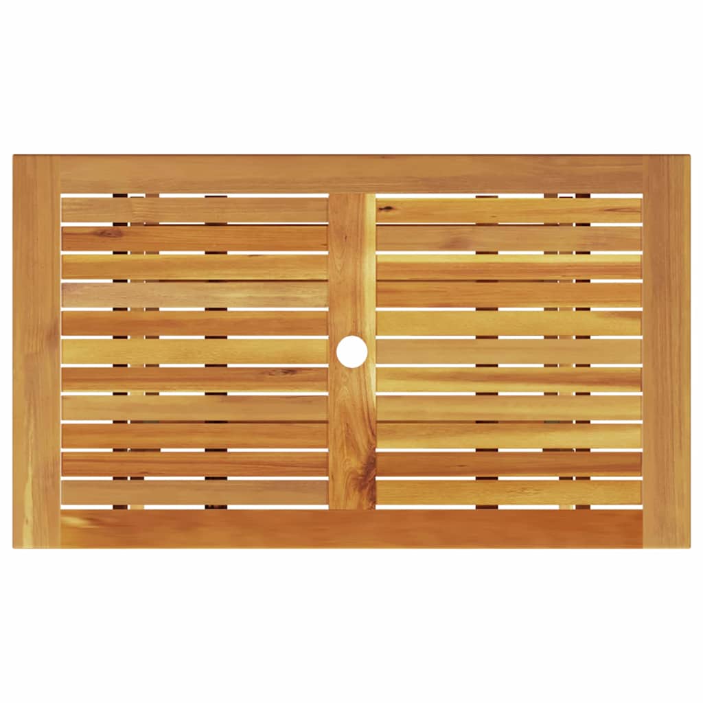Set da Pranzo per Giardino 7 pcs Marrone | homemem39
