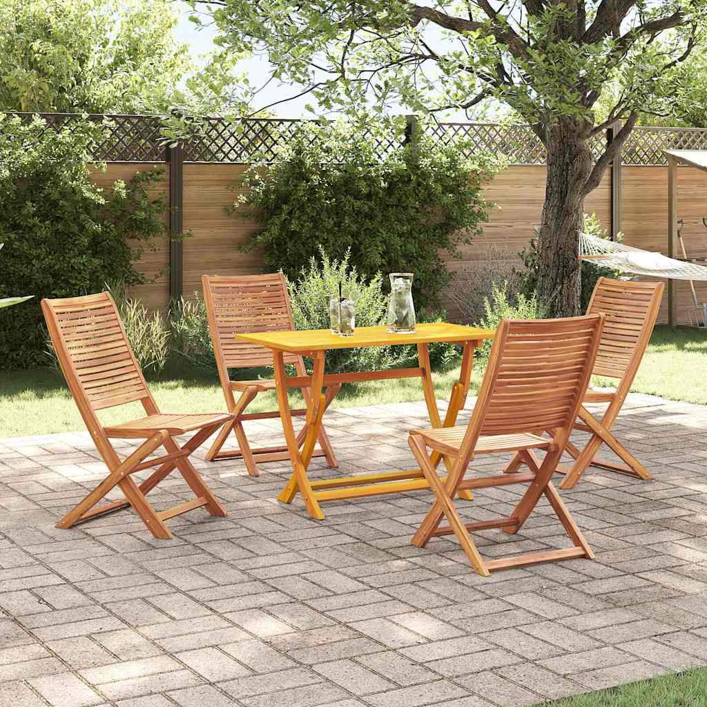 Set da Pranzo per Giardino 5 pcs Marrone | homemem39