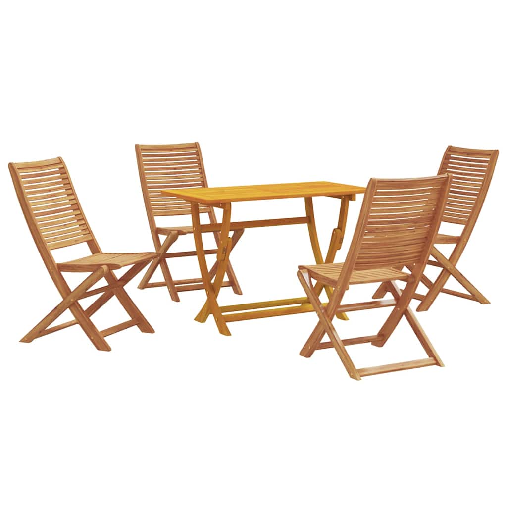 Set da Pranzo per Giardino 5 pcs Marrone | homemem39