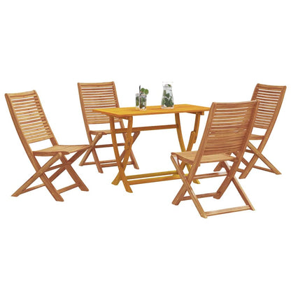 Set da Pranzo per Giardino 5 pcs Marrone | homemem39